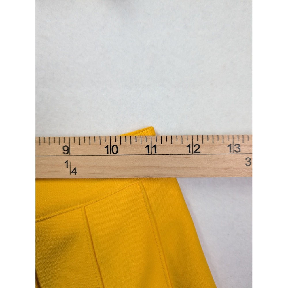 Varsity Womens Cheerleading Uniform Set 34 5-14 UCA USA Sweater Skirt Yellow - Picture 14 of 16